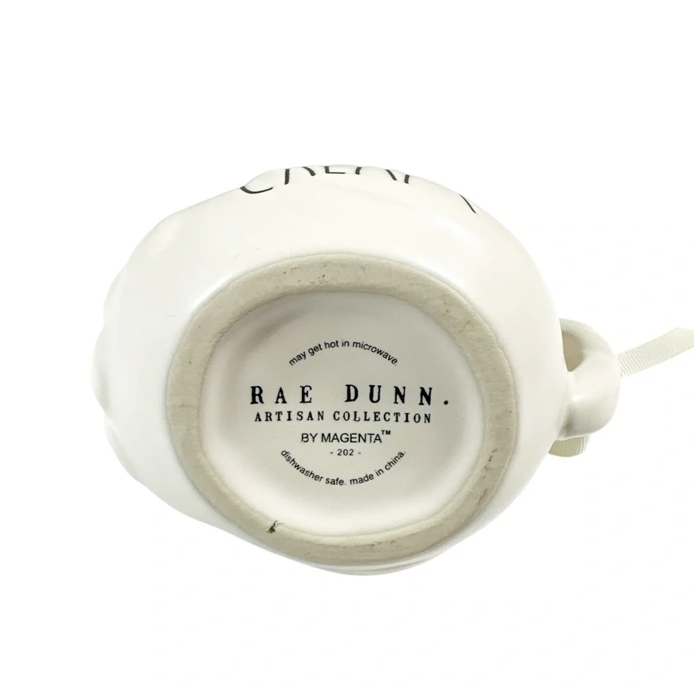 NEW Rae Dunn CREAM White Rooster Creamer with Handle